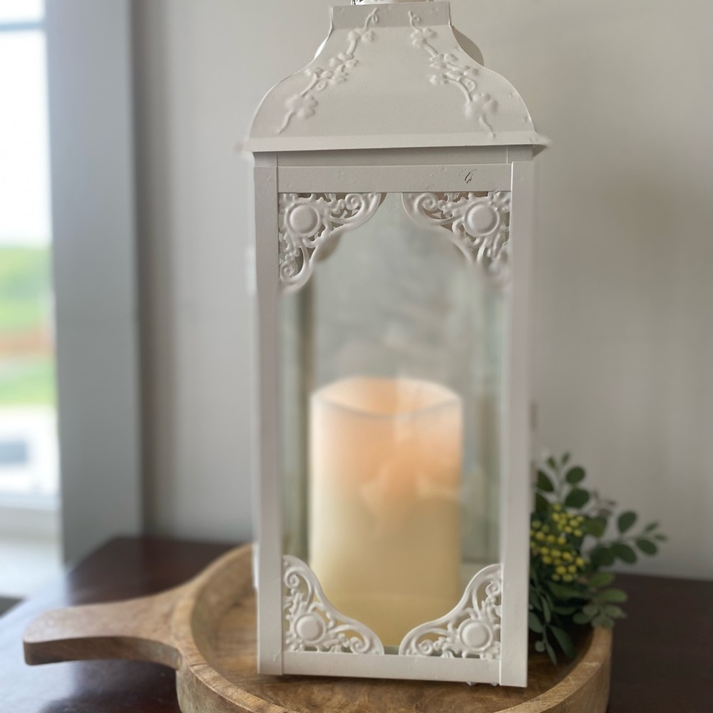 Indoor decorative lantern.